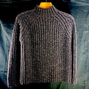 Express Tricot Purple Wool/Acrylic Blend Size XS